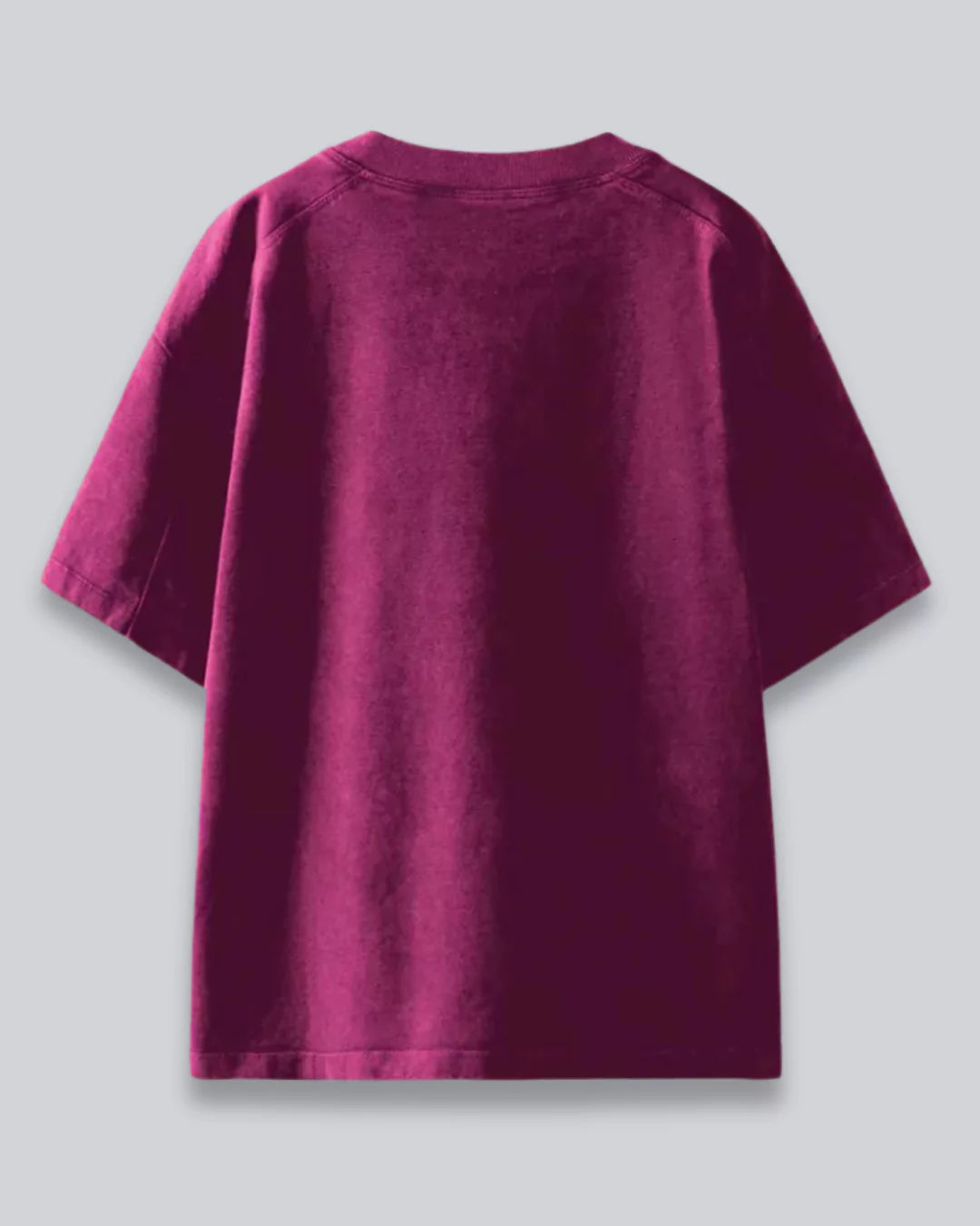 Mulberry Oversized Plain T-Shirt