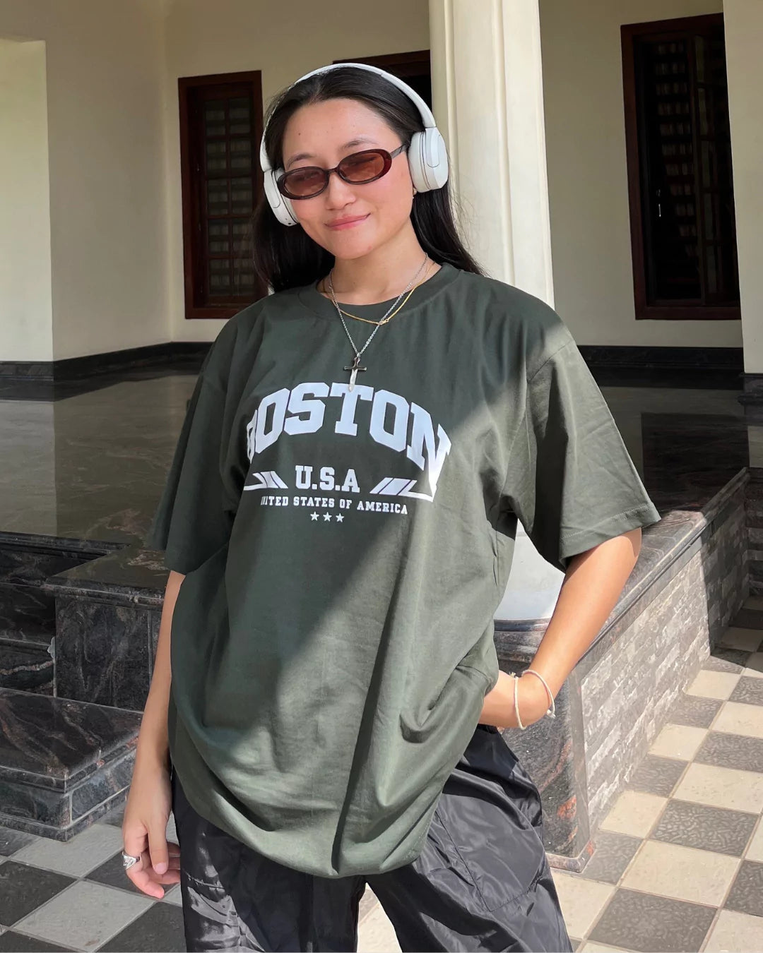Boston Oversized T-Shirt