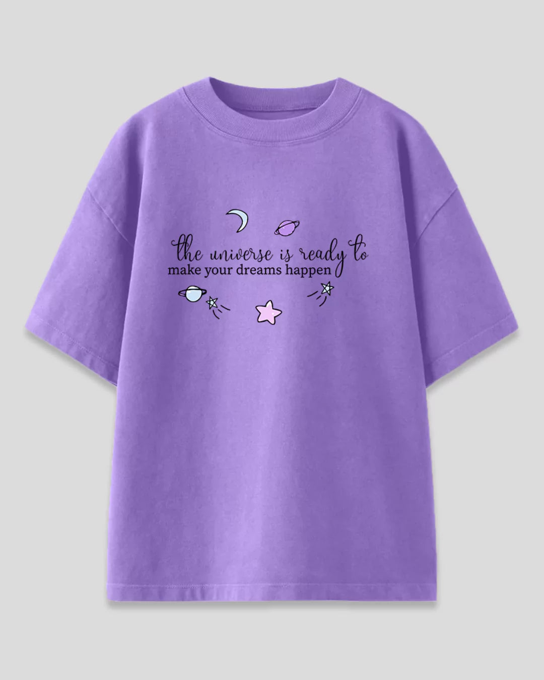 The Universe Is Ready Oversized T-Shirt