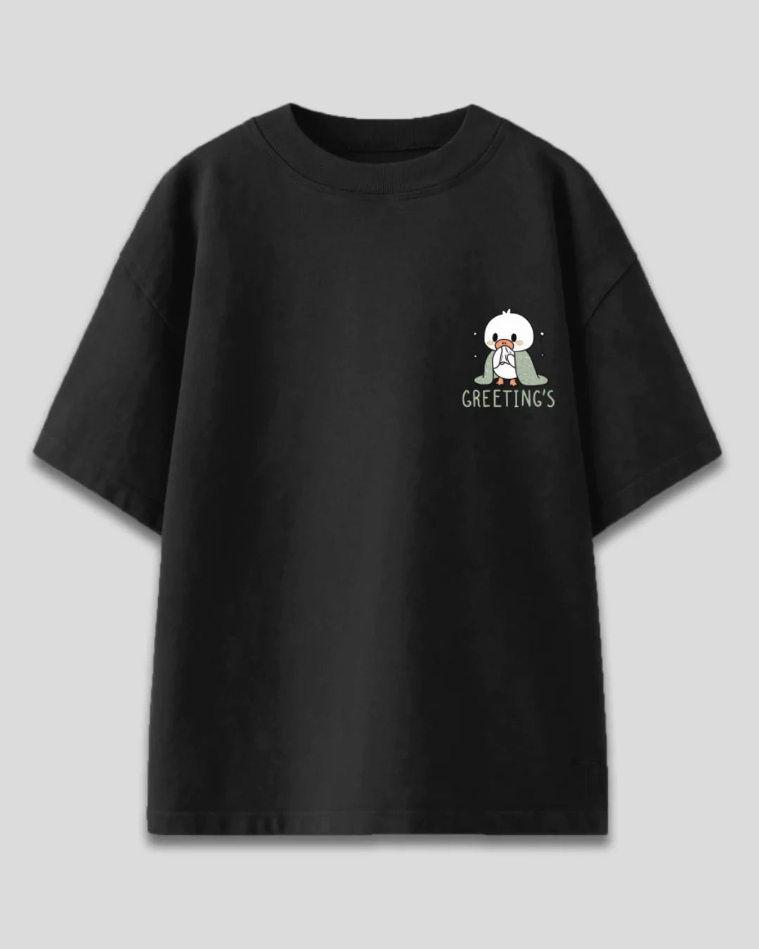Greeting's Oversized T-Shirt