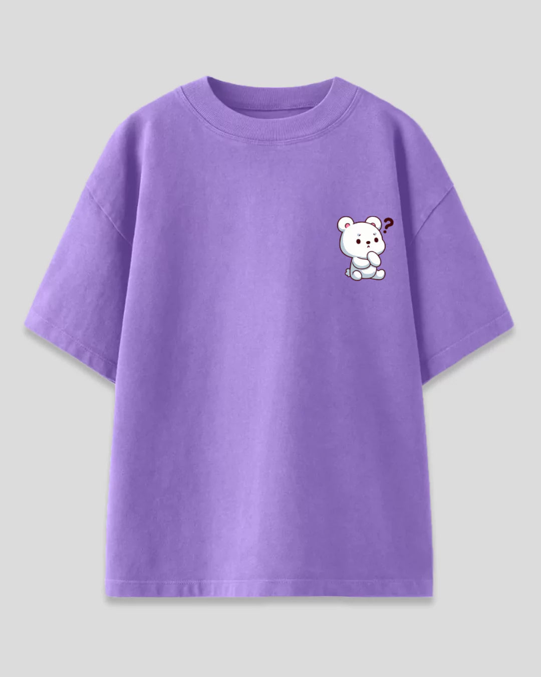 Confused Bear Oversized T-Shirt
