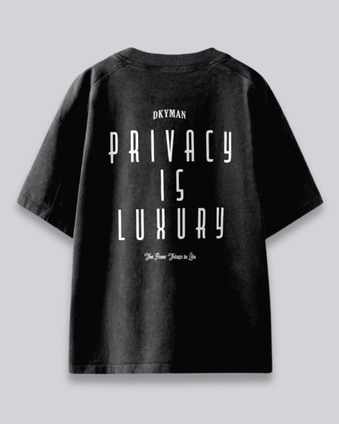 Privacy Is Luxury Oversized Tshirt