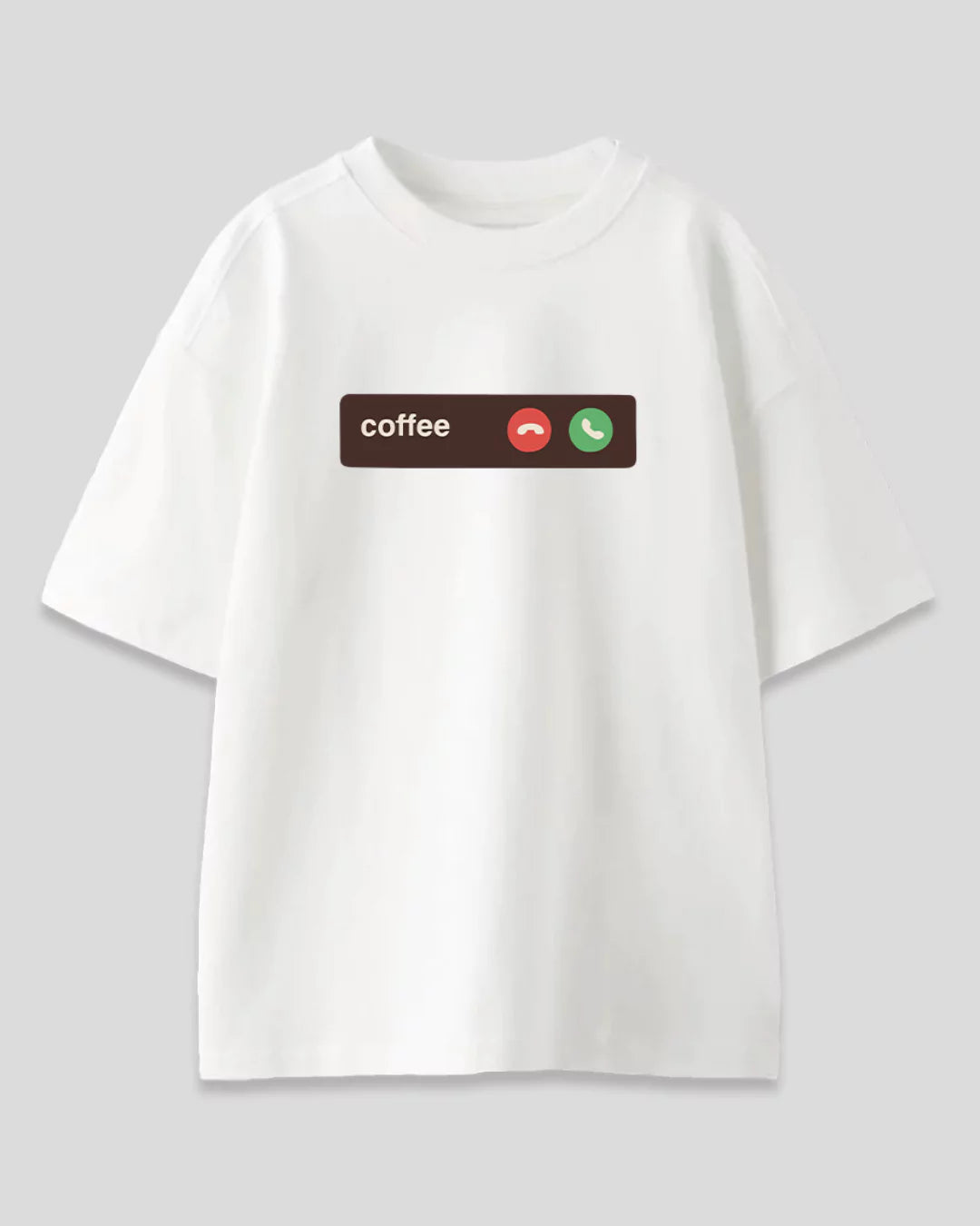 Coffee Call Oversized T-Shirt