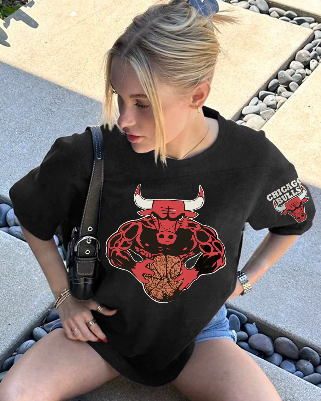 Chicago Bulls Oversized Tshirt