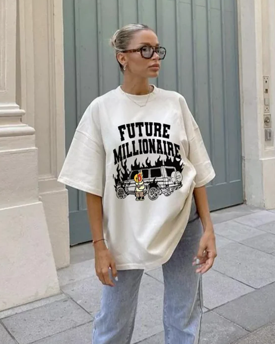 Future Millionaire Oversized T-Shirt