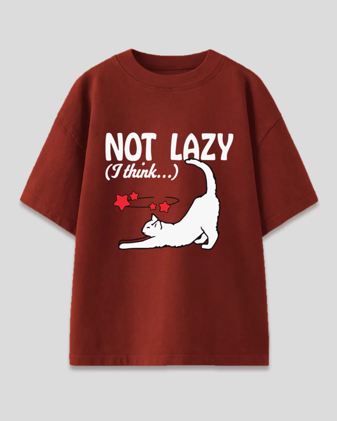 Not Lazy Oversized T-Shirt