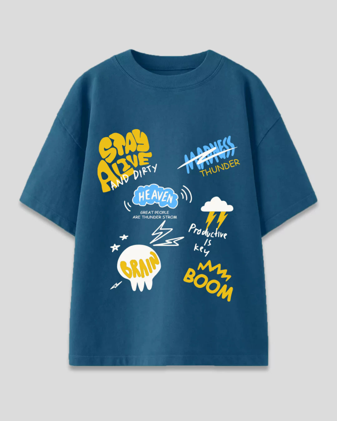 Stay Alive Oversized T-Shirt