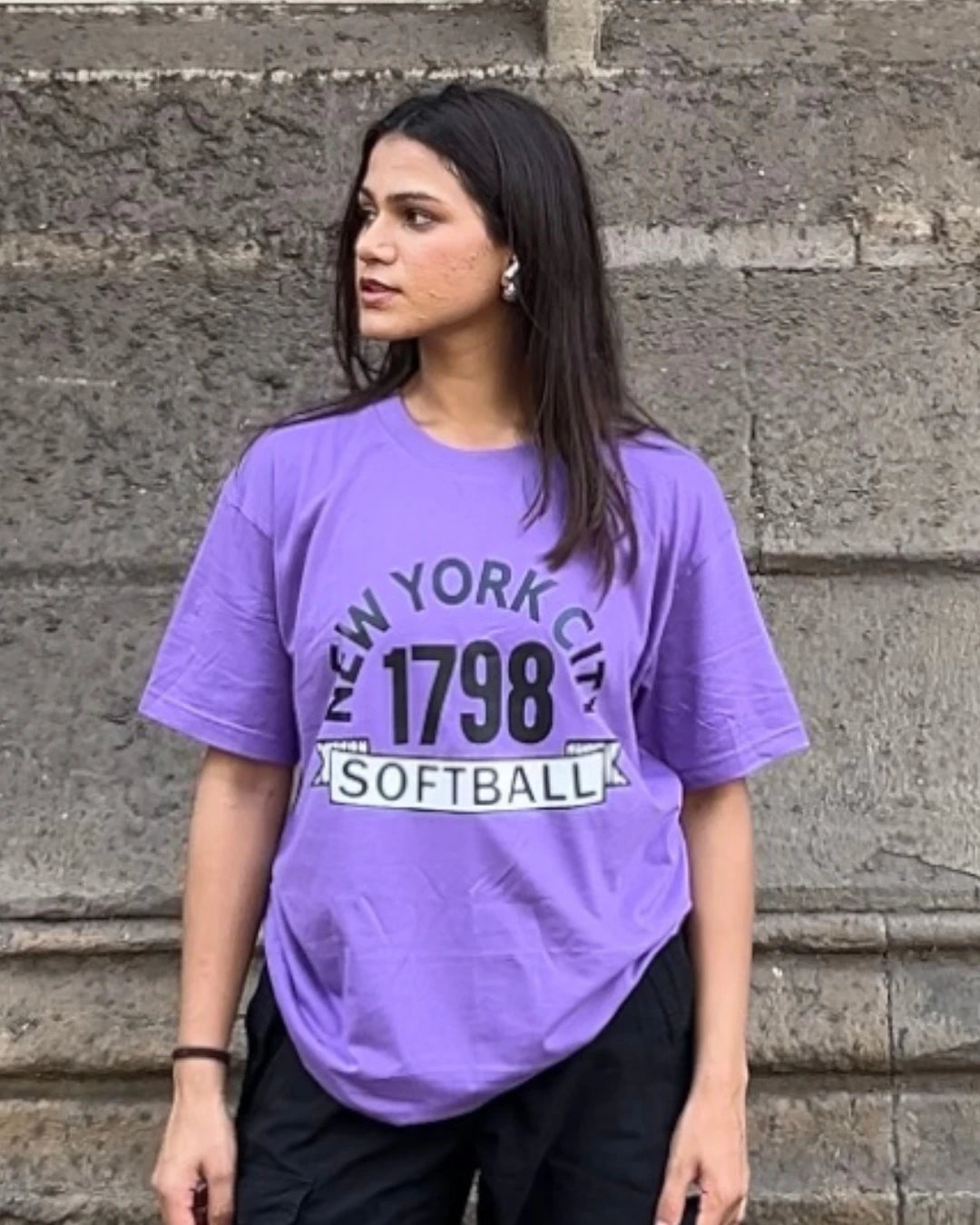 Softball Oversized T-Shirt