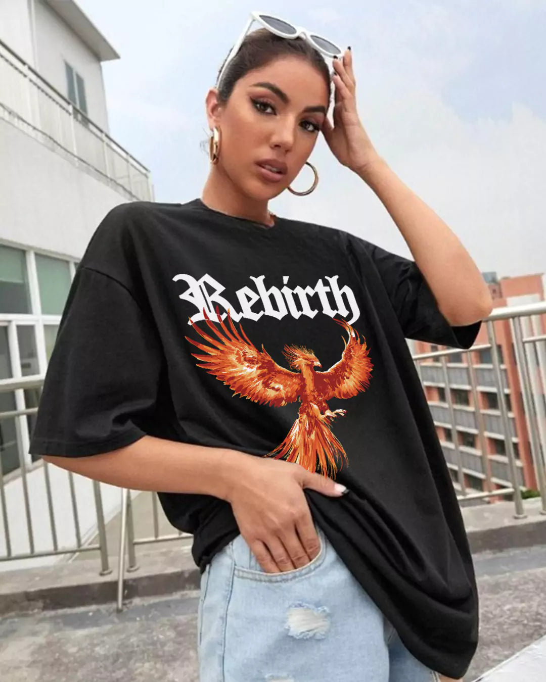 Rebirth Oversized Tshirt